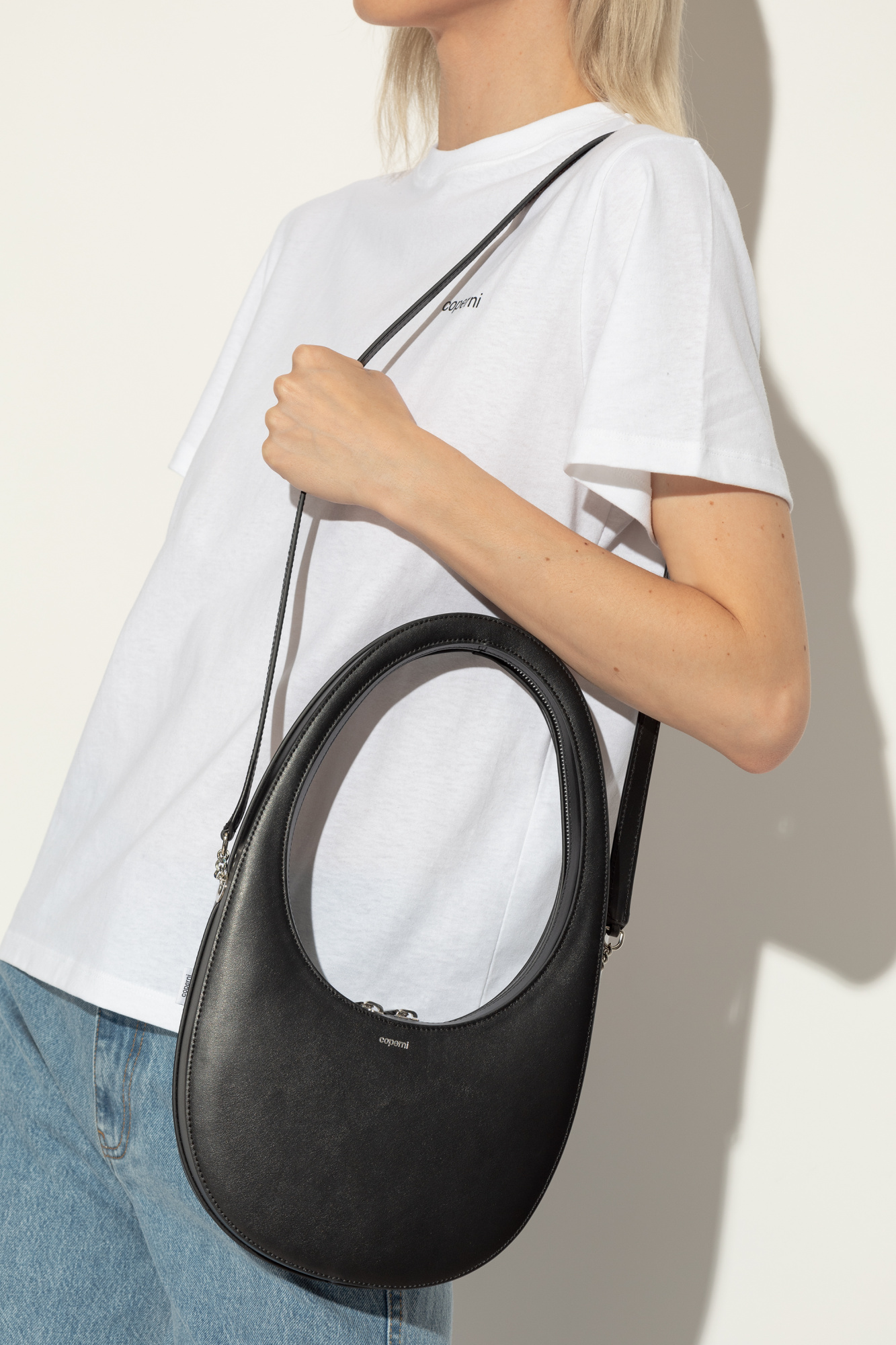 SchaferandweinerShops Japan - Black Swipe shoulder bag